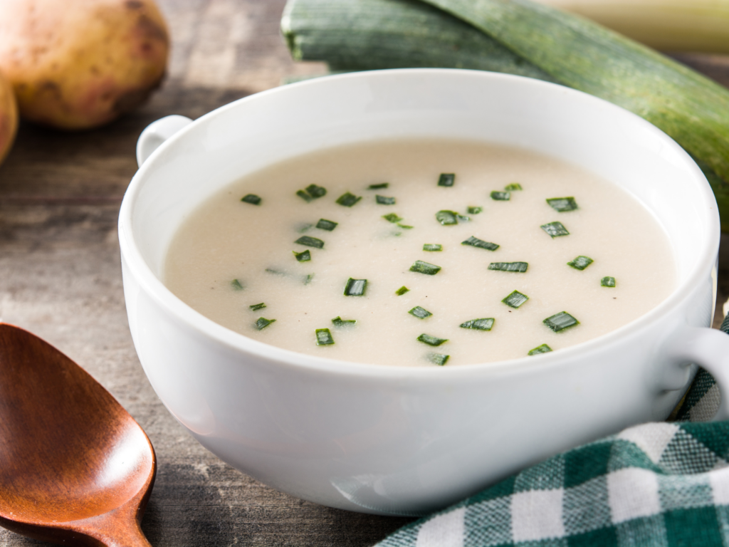 Healthy Potato Leek Soup Recipe for Gut Healing - Nikki Yelton RD
